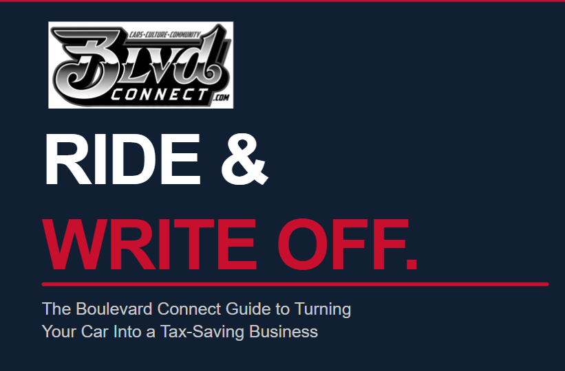 Ride & Write Off — The Boulevard Connect Guide to Turning Your Car Into a Tax-Saving Business PDF