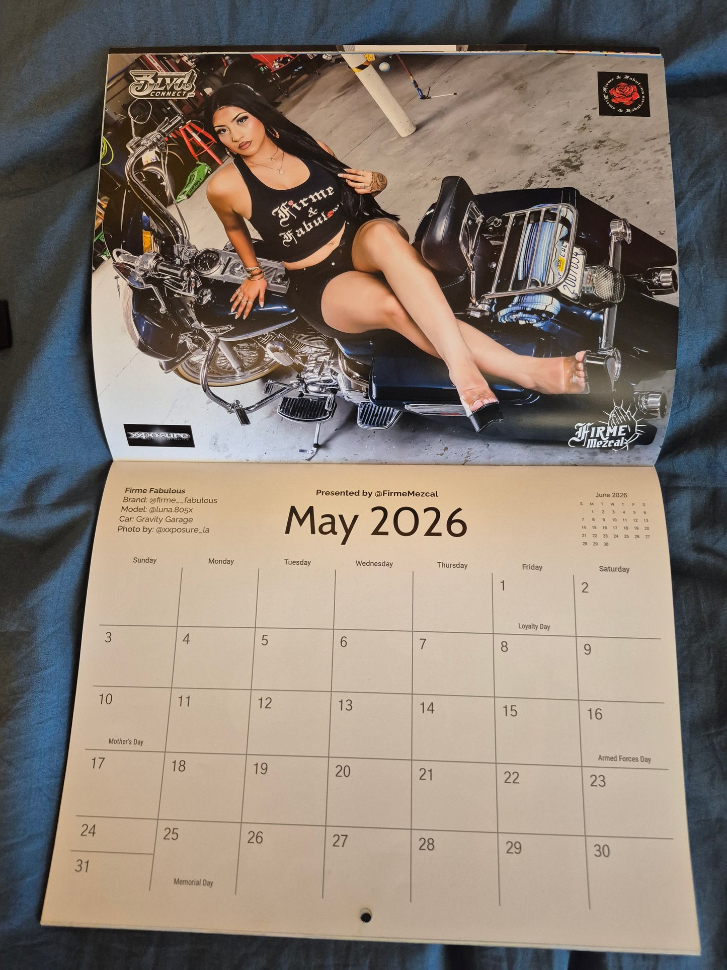 2026 Blvd Connect Calendar presented by Firme Mezcal